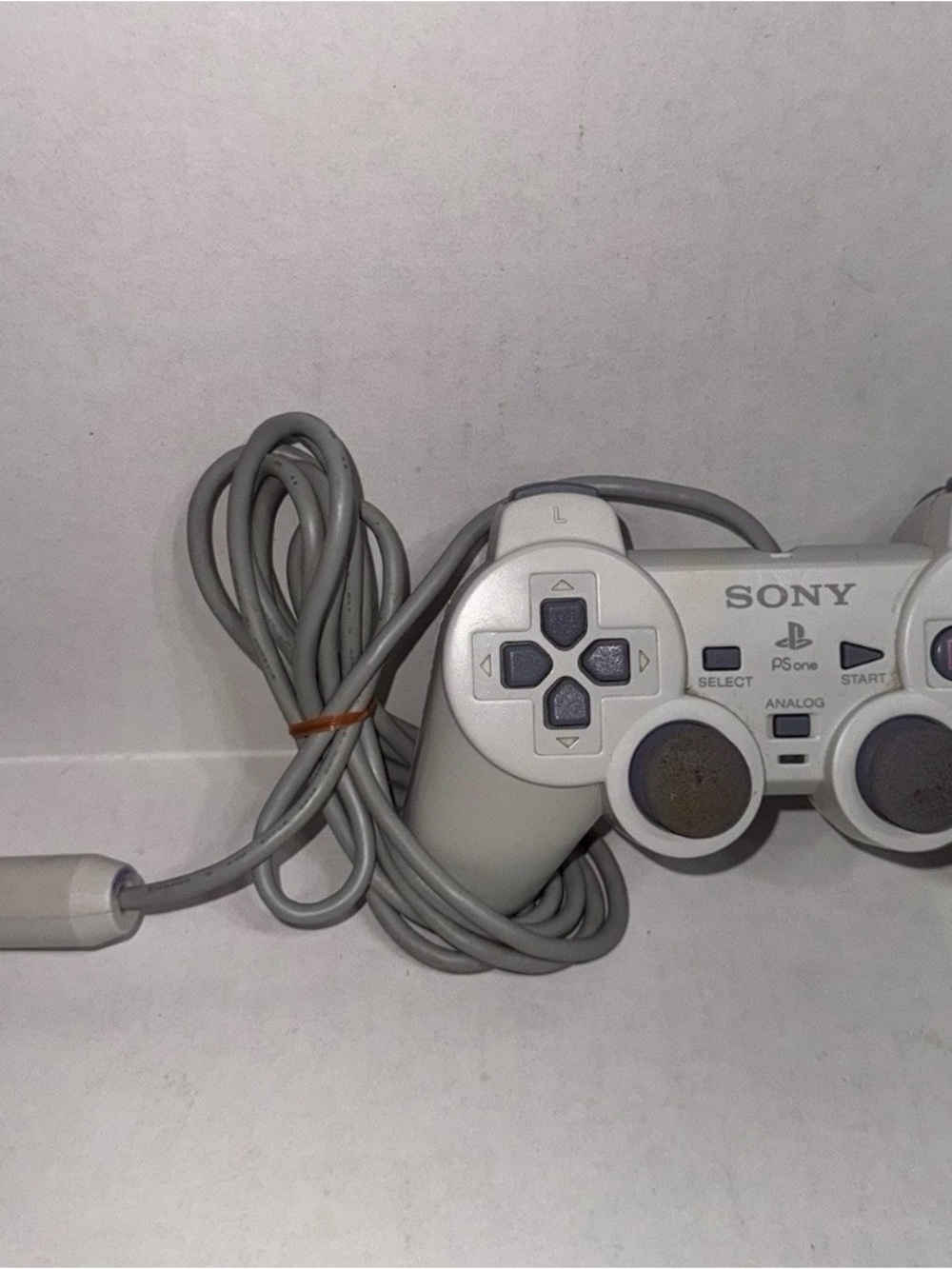 OEM Sony PlayStation 1 PS1 PSOne DualShock Controller SCPH-110 White | Tested